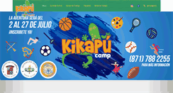 Desktop Screenshot of kikapucamp.com